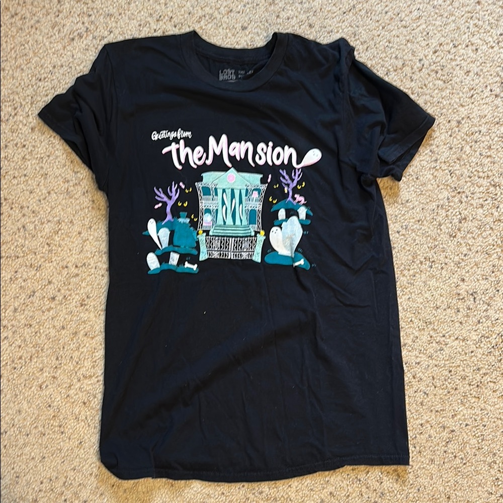 The lost bros haunted mansion shirt